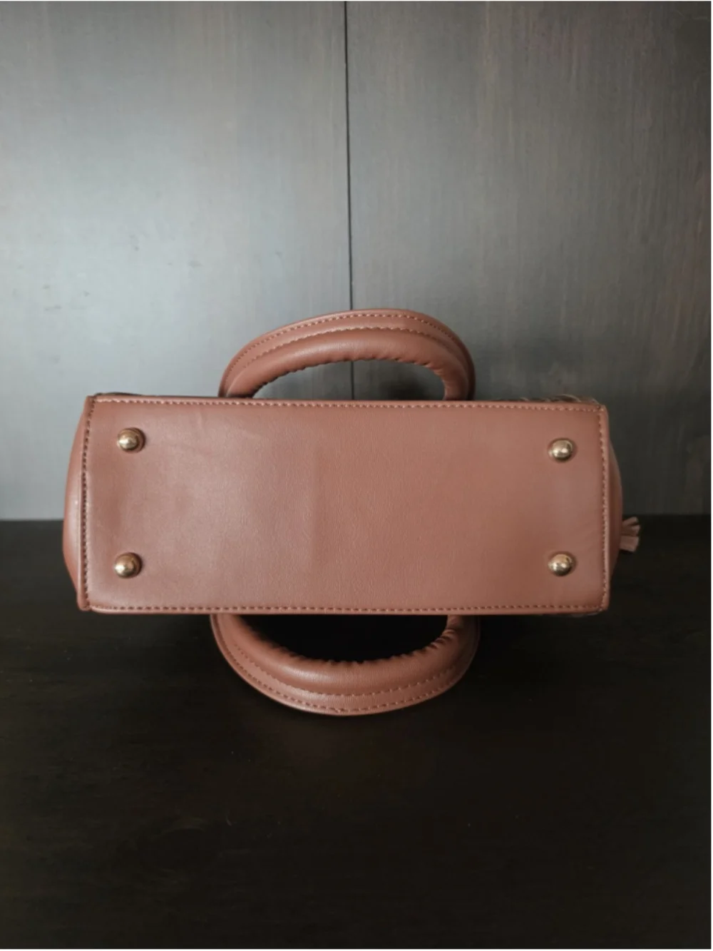 Chocolate Brown Tasseled Floral Embossed Tooled Artisan LEATHER Crossbody Purse